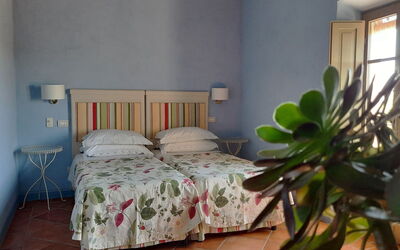 Villa San Giovanni: Camera da letto, Vista Panoramica