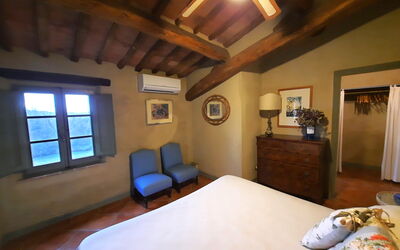 Villa San Giovanni: Camera da letto, Vista Panoramica