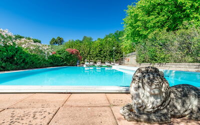 Villa la Pagliarina: bassin