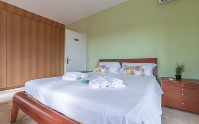 Villa la Pagliarina: chambre à coucher