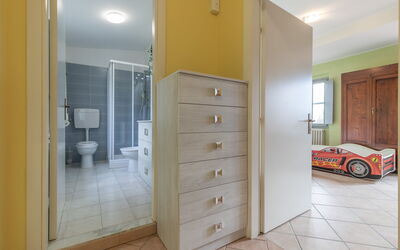 Villa la Pagliarina: chambre à coucher