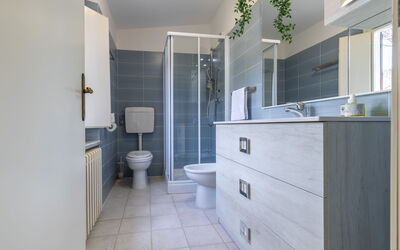 Villa la Pagliarina: Salle de bain