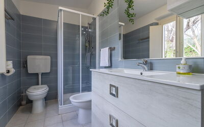 Villa la Pagliarina: Salle de bain