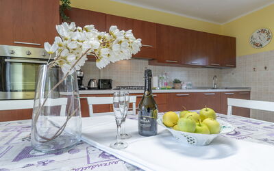 Villa la Pagliarina: Cuisine, Salle à manger