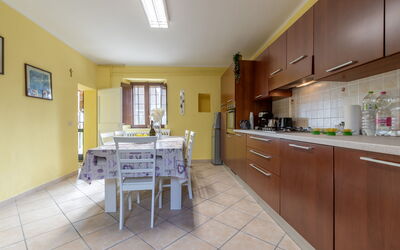 Villa la Pagliarina: Cuisine, Salle à manger