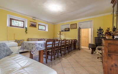 Villa la Pagliarina: Salle à manger, Salon