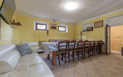 Villa la Pagliarina: Salle à manger, Salon