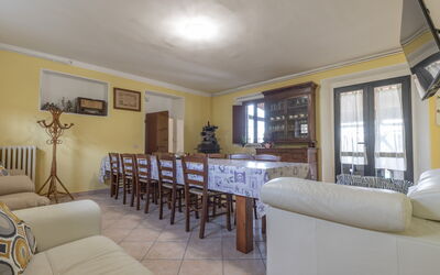 Villa la Pagliarina: Salle à manger, Salon