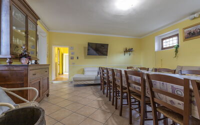 Villa la Pagliarina: Salle à manger, Salon