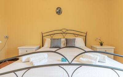 Villa la Pagliarina: chambre à coucher