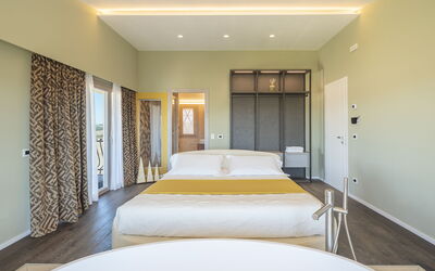 Villa Campana: slaapkamer