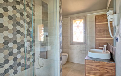 Villa Campana: Badkamer