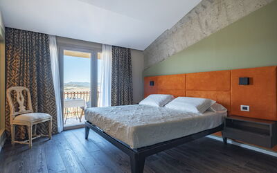 Villa Campana: slaapkamer