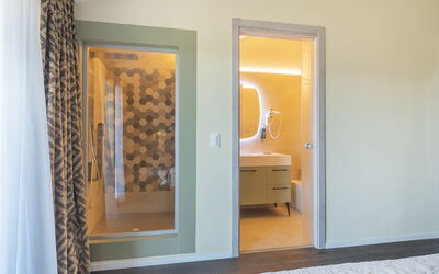 Villa Campana: Badkamer