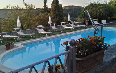 Villa delle Palme: Giardino, Piscina