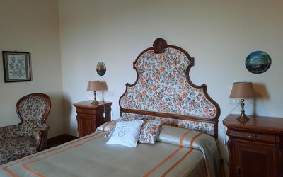 Villa delle Palme: Camera da letto, Vista Panoramica