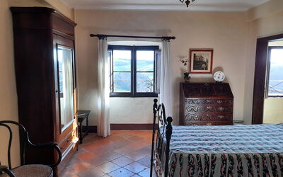 Villa delle Palme: Camera da letto, Vista Panoramica