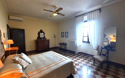 Villa delle Palme: Camera da letto, Vista Panoramica