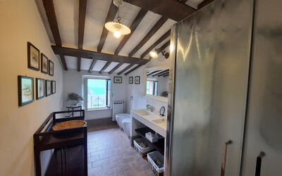 Villa delle Palme: Bagno, Vista Panoramica