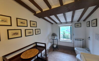 Villa delle Palme: Bagno, Vista Panoramica