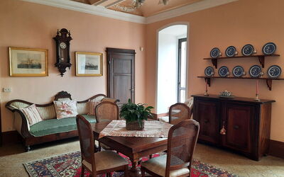 Villa delle Palme: Sala da pranzo, Soggiorno, Vista Panoramica