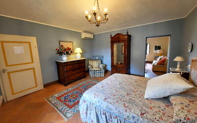 Villa delle Palme: Camera da letto, Vista Panoramica