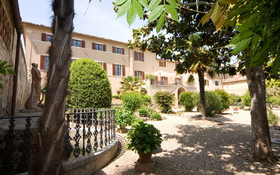 Villa delle Palme: Esterni, Giardino