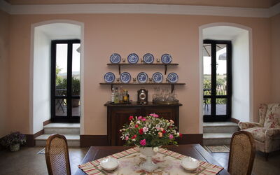 Villa delle Palme: Sala da pranzo, Soggiorno, Vista Panoramica
