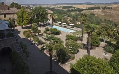 Villa delle Palme: Giardino, Piscina, Vista Panoramica
