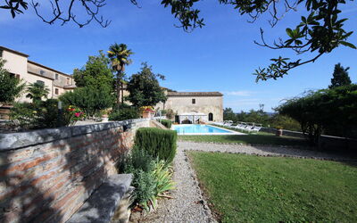 Villa delle Palme: Esterni, Giardino, Piscina