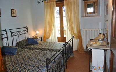 Casale della Torre: slaapkamer