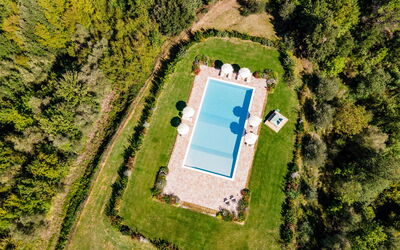 Peccioli Villa with Private Pool, Ac and Privacy: Herfst, Lente, Zomer, zwembad