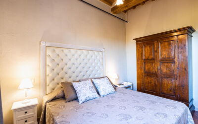 Peccioli Villa with Private Pool, Ac and Privacy: Herfst, Lente, slaapkamer, Zomer