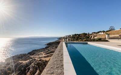 Villa Demar: Piscina, Vista Panoramica