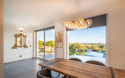 Eremita Villa Sicily: Sala da pranzo