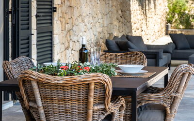 Villa Querida: Balkon / terras / patio