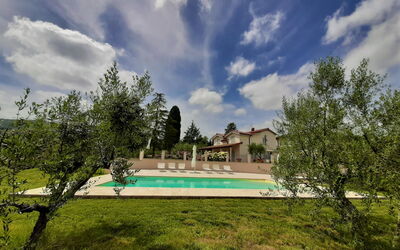 Villa Gaville: bassin, Extérieur, Jardin