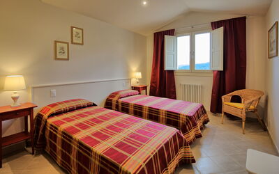 Villa Gaville: chambre à coucher