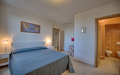 Villa Gaville: chambre à coucher