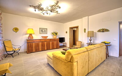 Villa Gaville: Salon