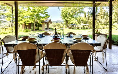 Villa Barbarella: Balcon / Terrasse / Patio, Été, Extérieur