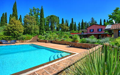Villa Barbarella: bassin, Extérieur, Jardin
