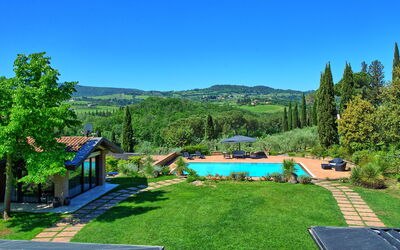 Villa Barbarella: bassin, Extérieur, Jardin, Vues