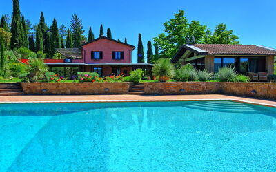 Villa Barbarella: bassin, Extérieur, Jardin