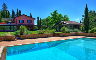 Villa Barbarella: bassin, Extérieur, Jardin