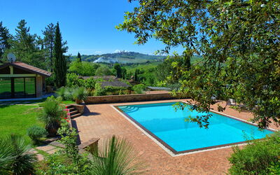 Villa Barbarella: bassin, Extérieur, Jardin, Vues