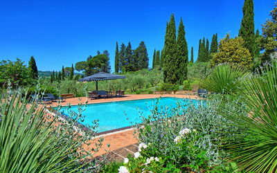 Villa Barbarella: bassin, Extérieur, Jardin, Vues