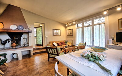 Casa Ovile: Sala da pranzo, Soggiorno