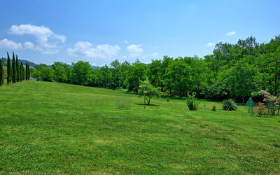 Casa Ovile: Giardino, Vista Panoramica