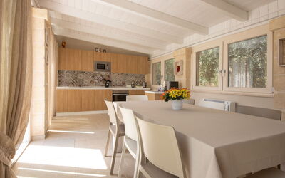 Terra Mater: Cucina, Sala da pranzo